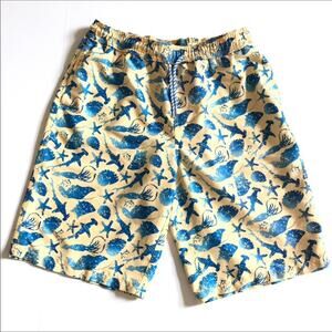 SOUTHERN TIDE | Swim Trunks Sharks Shells Starfish